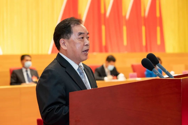 陈景勇代表农工党清远市委员会发言