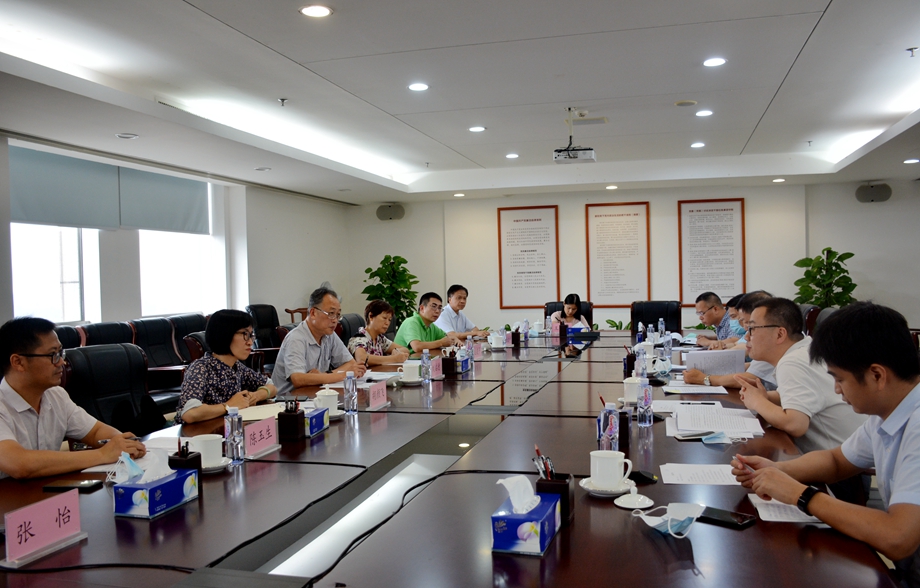 2020年8月20日，省委会专职副主委刘启德率调研组到省人社厅走访调研。